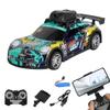 Actualia Mini Drift RC Car with Camera & LED Lights, 4CH Electric Racing Sports Cars 2.4Ghz Remote Control Vehicle Model Gift for Adults Hobby Beginners (RTR Version) view 1