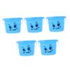 BCOATH 5Pcs Sand Buckets Lightweight PP Sand Holders Safe Beach Pails for Outdoor Play and Sandcastle Building view 1