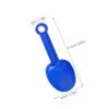 BCOATH 8pcs Plastic Beach Shovels Sand Scoops in Red Yellow Blue Green Safe Mini Digging Tools for Boys Outdoor Beach Party and Sandbox Play view 2