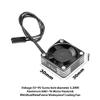 Aluminum 6061-T6 Alloy Metal Frame Waterproof Cooling Fan 30X10mm High Speed 28000RPM for R/C Car and Truck Upgrade Parts view 2