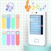 Luocute Kids Smart Phone for Girls, with ABCs Drawing Dual Camera Music Player 2.8 Inch Touch Screen Educational Phone, 8GB Memory Card for Children 3-10 Years with Xmas, Birthday (White) view 4