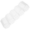 Gogogmee Wear Resistant Transparent Poker Chip Storage Box with Compartment Tray and Lightweight Chip Holder for Poker Game Cards Easy Open and Secure Close Case view 1