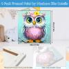 EOBROMD 4 Pack Framed Paint by Numbers Kits for Kids Animal, DIY Painting Kits for Kids Ages 4-8-12, Painting on Stretched Canvas Paint by Numbers Home Decor Gift(8X8inch) view 2