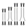 8pcs TRX4M High Clearance Links Stainless Steel Link Set for TRX4-M Upgrade Parts 1/18 RC Crawler Car view 4
