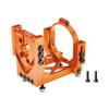 Aluminum 7075-T6 Alloy Oversized Motor Base for Traxxas 1:6 Funco Pro Scale Sand Car 8S / XRT 8S / XRT Ultimate Race Truck Upgrades - Orange view 1