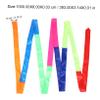 Kisangel 2pcs Rainbow Kite Tail Streamers Long Cloth Outdoor for Teens Party Garden Decor with Easy Connector Hook view 2