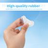 20 Pcs Piggy Bank Stopper, 5 Sizes Piggy Bank Plugs or Stoppers Round Piggys Banks Stopper Replacement White Silicone Savings Box Bottom Plug for Men Women Coin Saving Banks Box view 3