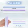 6 Pcs Silicone Mahjong Tile Grabbers Sticks, 14cm Mahjong Accessories Easy to Reach and Pick Up, Tile Grabbing Tools for Seniors Beginners, Family Game Night Home, Parties, Entertainment view 2