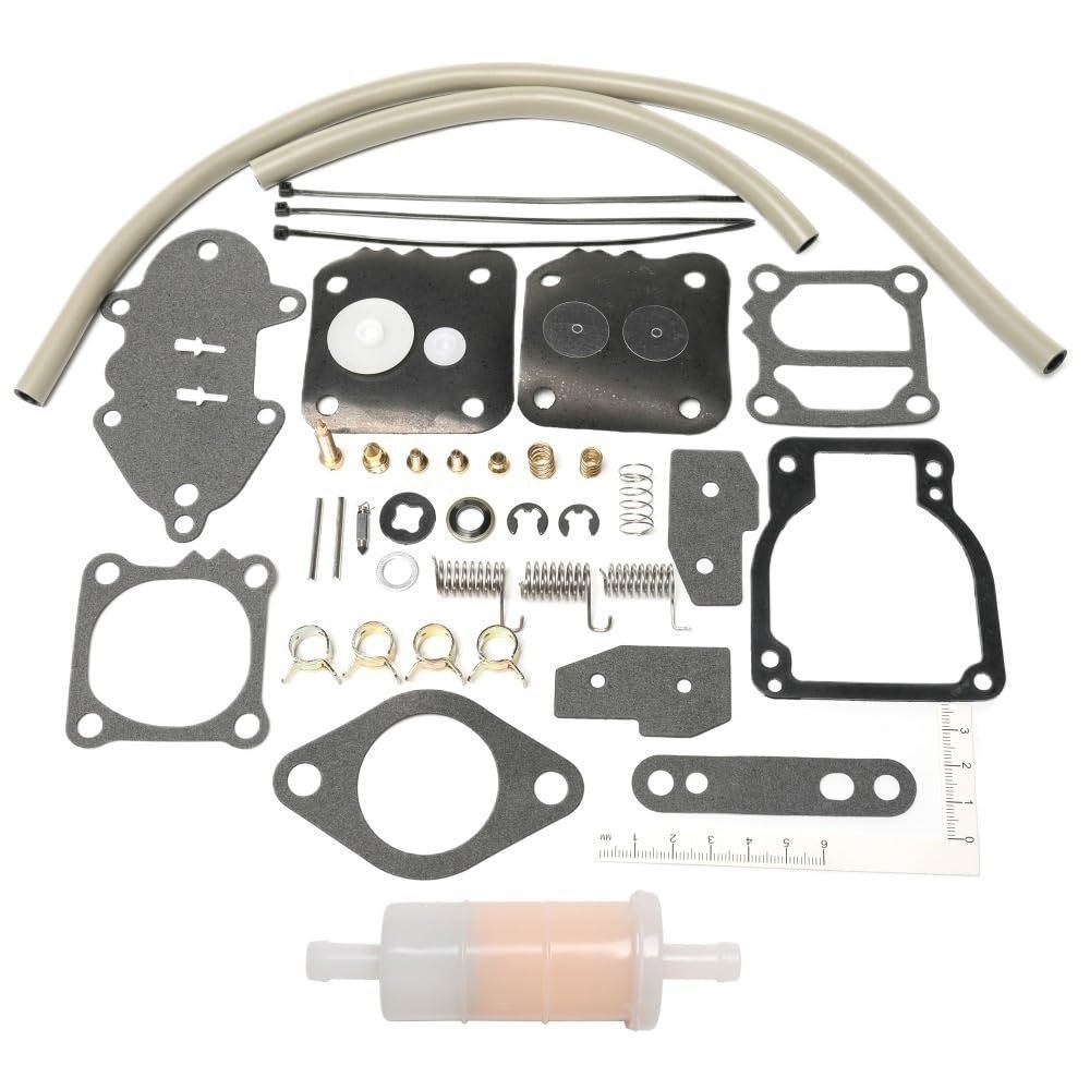 JPPJNDM 18-7750-1 Marine Carburetor Kit for Mercury for Mariner Outboard Motor 18-7817 Replace for Mallory 9-29707, for Penta 35254 Kit