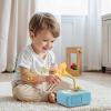 Child Audio Record Device - PP Music Player Set, Educational Talking Toy | 11.5x9.5x6.5cm Compact Gramophone with Story Cards, Creative Phonograph for Bedroom Nursery Travel Use view 2