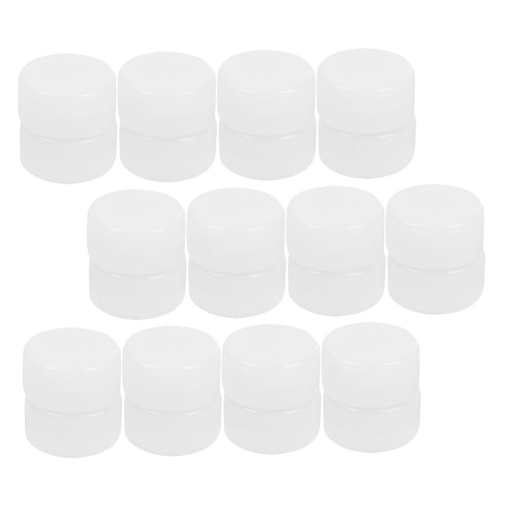 KOMBIUDA 50Pcs Plastic Rattle Boxes for Repair Smooth Noise Maker Inserts Plastic Ringing Boxes for Replacement and Sensory Development