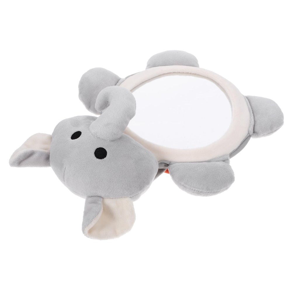 BESPORTBLE Shatterproof Acrylic Car Safety Mirror for Newborns and Boy Girl Cartoon Design Rear View Mirror for Car Seat Observation
