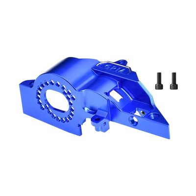 Aluminum 7075 Alloy Integrated Motor Base (Original) for Traxxas 1:16 Mini XRT VXL 3S / Mini Slash / 1:16 Maxx Monster Truck Upgrades - Blue