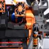 Aluminum 7075 Alloy Integrated Motor Base (Original) for Traxxas 1:16 Mini XRT VXL 3S / Mini Slash / 1:16 Maxx Monster Truck Upgrades - Blue view 3