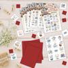 Christmas Carol Bingo Games, Christmas Music Party Bingo Cards for Adults, Holiday Game for Family Large Group Party, 24 Players Activities, 16 view 3
