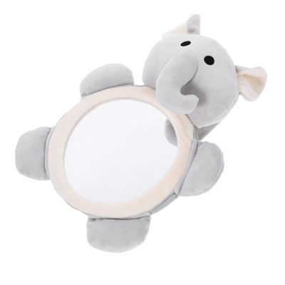 DECHOUS Shatter Rear View Car Mirror with Cartoon Animal Design Compact Lightweight Car Mirror for Easy Installation