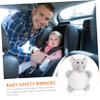 DECHOUS Shatter Rear View Car Mirror with Cartoon Animal Design Compact Lightweight Car Mirror for Easy Installation view 4