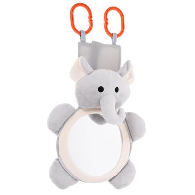 FRCOLOR Shatterproof Cartoon Car Mirror for Safety Acrylic Rearview Car Seat Mirror Compact Lightweight Design for Newborns Easy Installation for Secure Observation