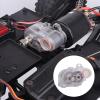 HobbyPark LCG Complete Transmissions Gearbox for 1/10 RC Crawler SCX10 SCX10 II | Low Center of Gravity, Lightweight Design, Hardened Steel Gears | Ideal for Custom LCG Builds (Transparent) view 4
