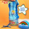 Rainbow Brite Scented Cloud Slime, Vanilla-Scented, Collectible Charm, White Iridescent Tinsel, & Reusable Container with Topper, Cute Stuff for Kids, Colorful Fidget Toys, Goody Bags Stuffers view 4