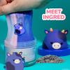 Original Squishmallows Ingrid The Cow Premium Cloud Slime, Blueberry-Scented, 8 oz., Storage Container with Figurine Topper, Rubber Charm, Goodie Bags Stuffers, Kids Party Favors, Sensory Toys view 4