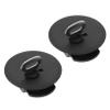 BUTIFULSIC 10PCS Plastic Lock Piggy Bank Stoppers Replacement Plugs for Coin Saving Box Lock Head Family Friendly Money Saving Box Accessories Black view 1