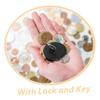 BUTIFULSIC 10PCS Plastic Lock Piggy Bank Stoppers Replacement Plugs for Coin Saving Box Lock Head Family Friendly Money Saving Box Accessories Black view 3
