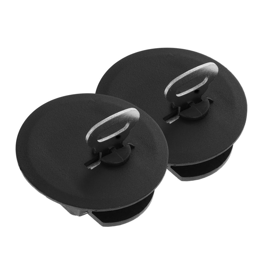 BESTonZON 10PCS Plastic Piggy Bank Stopper Replacement Plugs for Coin Saving Box Easy Access Bottom Seal Family Oriented Money Saving Box Accessories Black