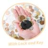 BESTonZON 10PCS Plastic Piggy Bank Stopper Replacement Plugs for Coin Saving Box Easy Access Bottom Seal Family Oriented Money Saving Box Accessories Black view 3