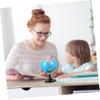 ifundom Large Desktop World Globe with Stand High Definition Geographic Tabletop Globe for Adults for Home Office School and Classroom Learning Explorers and Geography Enthusiasts view 4