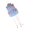 Cabilock Mini Pull String Pinata for Birthday Party Decoration Filled Candy Paper Decorative Pinata Ornament for Festival and Celebration Supplies view 1