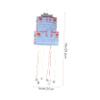 Cabilock Mini Pull String Pinata for Birthday Party Decoration Filled Candy Paper Decorative Pinata Ornament for Festival and Celebration Supplies view 2