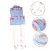 Cabilock Mini Pull String Pinata for Birthday Party Decoration Filled Candy Paper Decorative Pinata Ornament for Festival and Celebration Supplies view 3