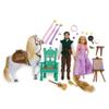 Disney Store Official Rapunzel Classic Doll Gift Set - Tangled Play Set - Disney Princess Toys Playset Featuring Rapunzel, Flynn Rider, Maximus, & Pascal Dolls with Accessories view 2