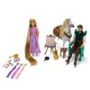 Disney Store Official Rapunzel Classic Doll Gift Set - Tangled Play Set - Disney Princess Toys Playset Featuring Rapunzel, Flynn Rider, Maximus, & Pascal Dolls with Accessories view 3