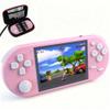 HideRacoon 16-Bit Handheld Game Console - 3 Inch HD Screen 300-in-1 Retro Games - Portable Classic Video Game Player for Kids & Adults, Include Protective Carrying Case (Pink) view 1