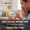 HideRacoon 16-Bit Handheld Game Console - 3 Inch HD Screen 300-in-1 Retro Games - Portable Classic Video Game Player for Kids & Adults, Include Protective Carrying Case (Pink) view 3