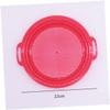 Abaodam 4pcs Sand Sieve Lightweight Plastic Beach Sand Sifter for Outdoor Play Safe Material Easy to Handle with Handle Design for Boys and view 2