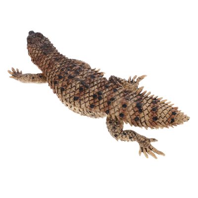 ibasenice Realistic Simulation Lizard Model Ornament for Home and Nursery Decoration Lifelike Reptile Figurine Educational to Develop Cognition and Imagination