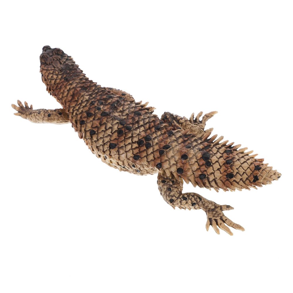 ibasenice Realistic Simulation Lizard Model Ornament for Home and Nursery Decoration Lifelike Reptile Figurine Educational to Develop Cognition and Imagination
