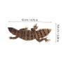 ibasenice Realistic Simulation Lizard Model Ornament for Home and Nursery Decoration Lifelike Reptile Figurine Educational to Develop Cognition and Imagination view 2