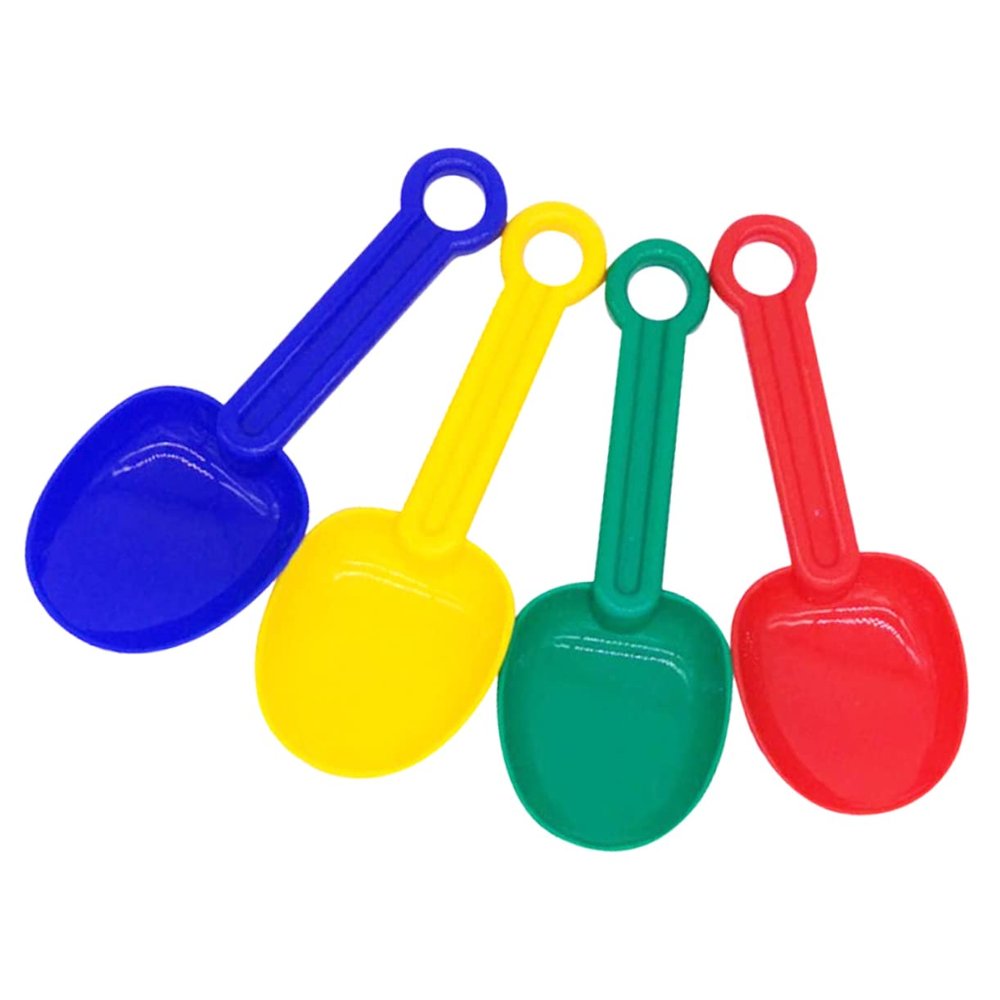 ibasenice 4pcs Beach Sand Shovel Sand Dredging Shovels for Outdoor Fun Playthings