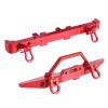 tctrbvv RC Car Parts for MN 1/12 for MN128 Metal Front and Rear Bumpers Bumpers Upgrading Parts and Accessories OfWrangler Parts Upgrade and Replacement(Silver) view 2