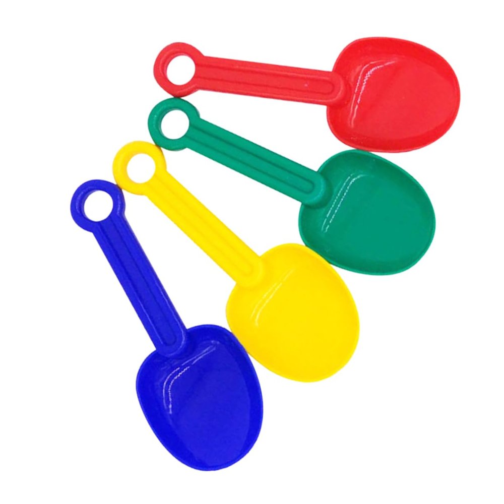 COOLHIYA 4pcs Sand Shovel Outdoor Playthings for Beach Sand Dredging Fun Sandbox