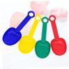 COOLHIYA 4pcs Sand Shovel Outdoor Playthings for Beach Sand Dredging Fun Sandbox view 3