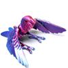 3D Printed Parrot Fidget Toys,Bird with Flexible Wing,Threedee Printing Animals Stuff,Home Office Decor Skeleton Dragon,Festival Gifts Action Figures,3-D Prints Little Live Pets (ColorfulA) view 3
