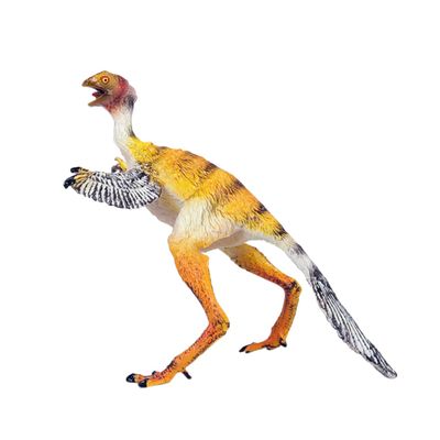 BESPORTBLE Simulation Sinosauropteryx Dinosaur Model Static Bird for Boys Creative Educational Plastic Figure with Detailed Craftsmanship for Dinosaur Lovers
