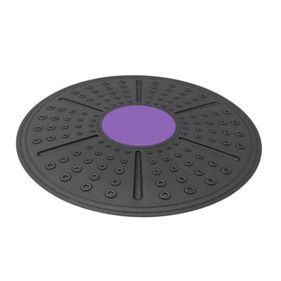 BESPORTBLE Durable Balance Board Fitness Accessory for Core Strength Sensory Training and Coordination Improvement Purple Equilibrium Sense Massage Stability Tool for Balance and Flexibility