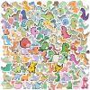 100 PCS Cute Dinosaur Stickers, Cartoon Small Dinosaur Stickers for Teens Adults, Waterproof Vinyl Dino Sticker for Water Bottle Laptop Party Favors Supplies (Dinosaurs) view 1