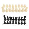 32PCS Magnetic International Chess Set Premium Plastic Chess Pieces with Strong Magnets for Indoor Outdoor Travel Game Family Fun view 1